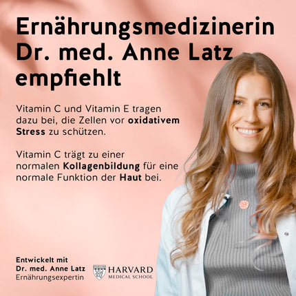 Kolagēna un hialuronskābes želejkonfektes – Skaistuma komplekss ar 2500 mg VERISOL® kolagēna, koenzīma Q10, C un E vitamīniem dabīgai ādas kopšanai – 90 gabali – Bez cukura – Lācīši ar ieguvumiem