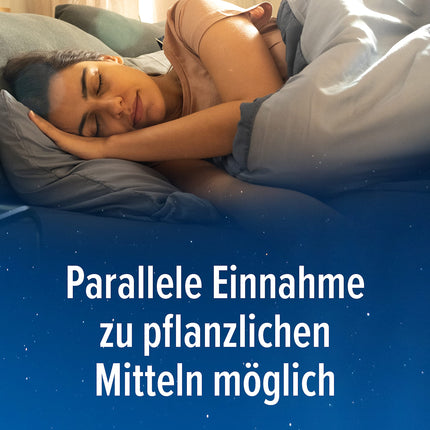 Hoggar Night – Miega zāles, kas palīdz aizmigt un akūtu miega traucējumu gadījumā – Labi panesamas, mierīgam miegam – 1 x 10 kūstošās tabletes