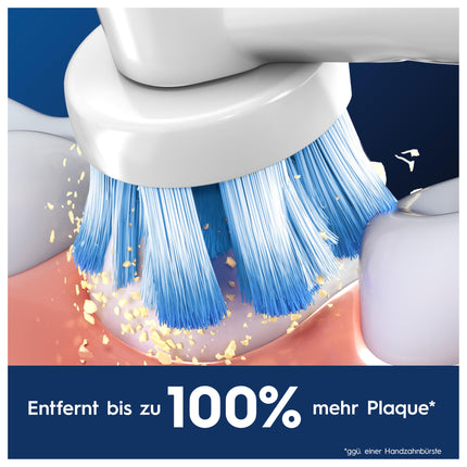 Oral-B Pro Sensitive Clean elektriskajai zobu birstei paredzētās birstes galviņas, 12 gab., maiga zobu tīrīšana, X veida sariņi, oriģinālā zobu birstes galviņa Oral-B zobu birstēm, iepakojums, kastītei piemērots ievietošanai pastkastītē.