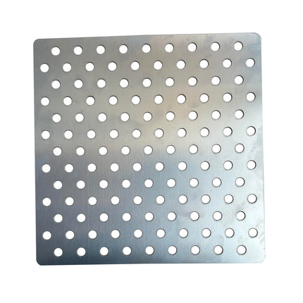 SIYOTO kanalizācijas vāks no 304 nerūsējošā tērauda, ​​aizsardzība pret aizsprostojumiem (20 x 20 cm)