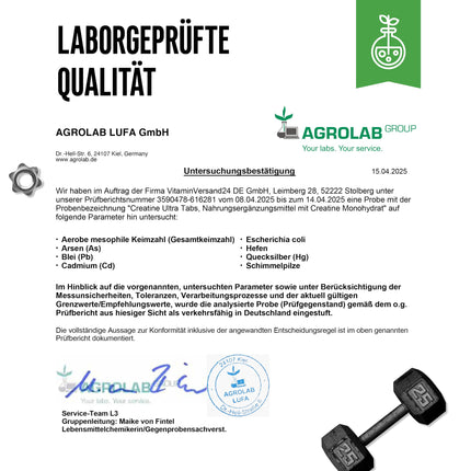 Kreatīna Ultra tabletes - 300 tabletes ar 1150 mg tīra kreatīna monohidrāta katrā - 100 lietošanas reizes - Premium: īpaši smalkas + sietveida faktors 200 - Augsta deva - Vegāns
