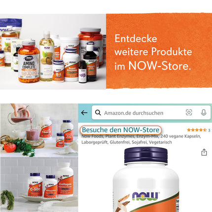 Now Foods, Super Enzymes, 180 kapsulas, laboratoriski pārbaudīts, enzīmu maisījums, bez glutēna, bez sojas