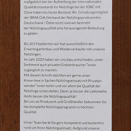 nemabest® SF nematodes 3 miljoni (30 augi/6 m²) pret sēnīšu knišļiem