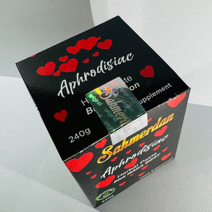 Sahmeran 240G melnā izdevuma SAHMERDAN afrodiziaks MACUN augu pasta