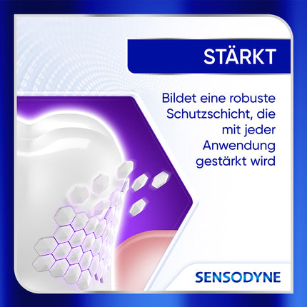 Sensodyne Clinical REPAIR, zobu pasta jutīgiem zobiem ar 5% NovaMin, ilgstošai atvieglošanai, 75 ml