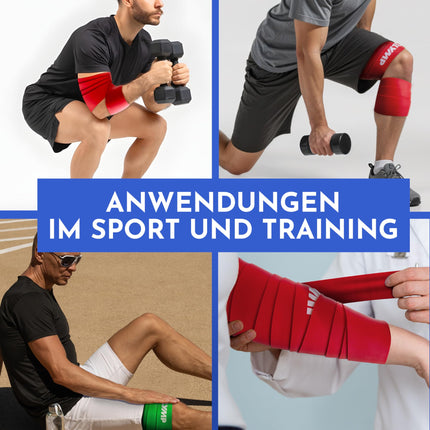 NEOLYMP zobu diegu komplekts – 2 fitnesa lentes, kas izgatavotas no 100% dabīgā lateksa – Ideāli piemērotas fizioterapijas piederumiem, spēka treniņiem un reģenerācijai – Ūdensnecaurlaidīga, plīsumizturīga – Fitnesa lente, ieskaitot somu