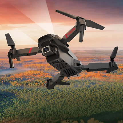 TURBO IZAICINĀJUMS - Elite Drone MKX - Drons - 400318 - Lidaparāts - Melns - 2 uzlādējamas baterijas - Plastmasa - Dāvana - Dzimšanas diena - Gaismas - Video - Vecums 8+