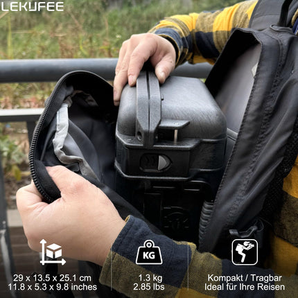 LEKUFEE ūdensnecaurlaidīgs korpuss DJI Mini 4 Pro/DJI Mini 3/DJI Mini 3 Pro un DJI Mini 3 aksesuāriem (tikai korpuss)