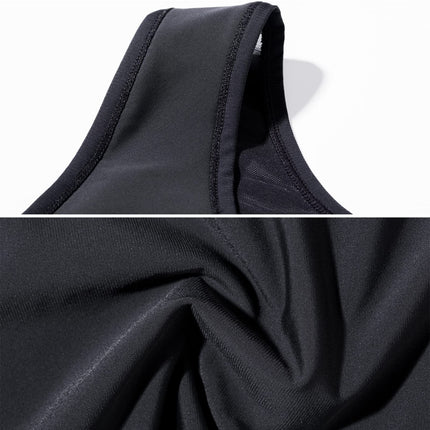 XUJI Binder transpersonu FTM elpojoša krūšu saite (B, 2XL)