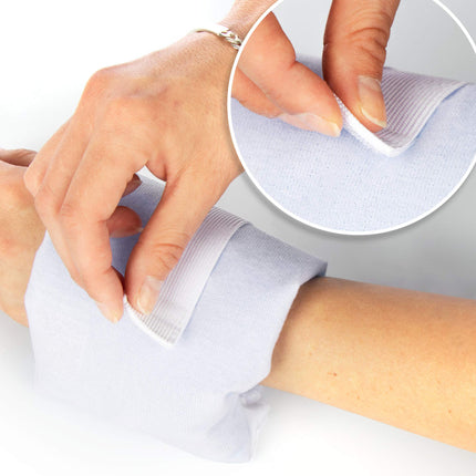 com-four® 3X kompreses 3 dažādos izmēros ar flīsa pārvalku, siltas un aukstas kompreses - izdevīgs dzesēšanas spilventiņu komplekts, dzesēšanas paketes - piemērotas mikroviļņu krāsnij - ražotas Vācijā (3 gab.)