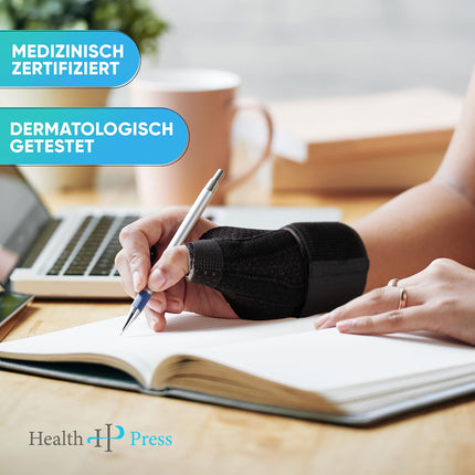 Health Press® īkšķa ortoze – elpojoša īkšķa šina – universāla īkšķa aizsardzība labajai/kreisajai pusei – īkšķa ortoze īkšķa apakšstilba locītavai – īkšķa atbalsts – medicīniski sertificēta īkšķa ortoze