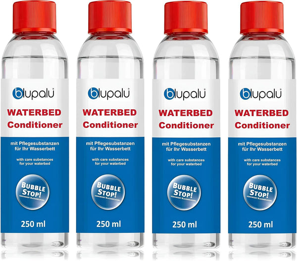 blupalu ūdensgultas kondicionieris 4x 250ml ar burbuļu apturēšanas funkciju