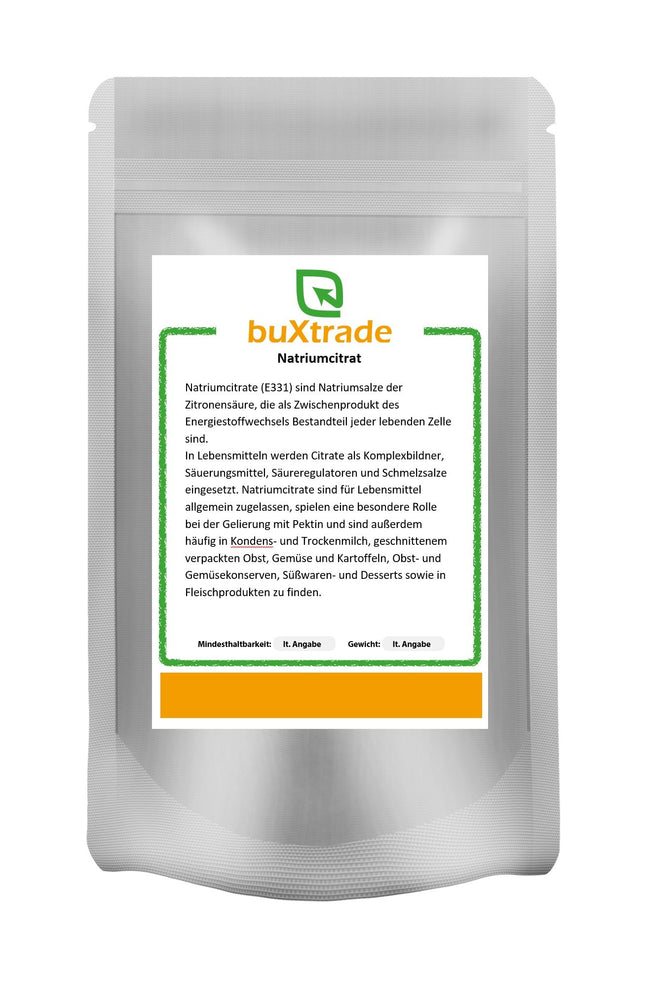 Nātrija citrāts E331 TNC Tīrs trinātrija citrāts Citronskābes sāls Citrons DAŽĀDI IZMĒRI
