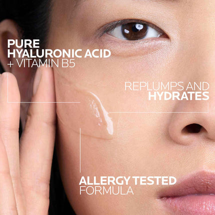 La Roche Posay pretgrumbu serums, normālai un jutīgai ādai, reģenerējošs un piepildošs, ar B5 vitamīnu, madekasozīdiem un hialuronskābi, Hyalu B5, 50 ml