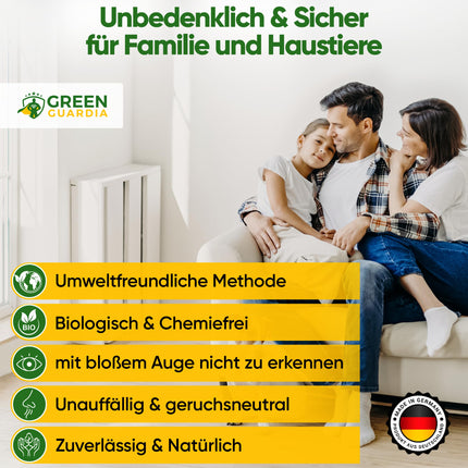 GREEN GUARDIA Super SF Nematodes pret skudrām – 10 miljoni uz 20 m² – Bioloģisks līdzeklis efektīvai skudru apkarošanai – Videi draudzīgs, bez ķimikālijām, viegli lietojams