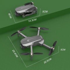 Wipkviey B12 drons ar 4K kameru, GPS drons ar atgriešanos ar vienu klikšķi, FPV RC kvadrakopters iesācējiem, bezsuku motors, atgriešanās pie zema akumulatora uzlādes līmeņa, 50 minūšu lidojuma laiks ar 2 akumulatoriem, zem 249 g, C0