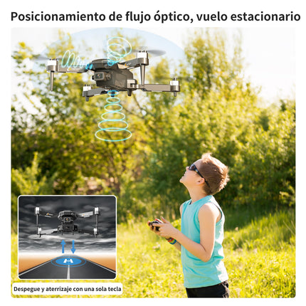 F205 drons ar kameru 2,4 collu ekrānam, bezkontaktu motora FPV drons pieaugušajiem, automātiska lidošana, žestu vadība, 8G SD ar karšu lasītāju, vienas taustiņa iedarbināšana iesācējiem
