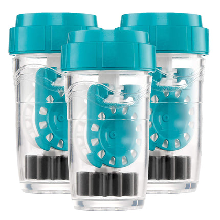 Bausch + Lomb EasySept peroksīda šķīdums mīksto kontaktlēcu tīrīšanai, bez konservantiem, ar trauku, 3 x 360 ml