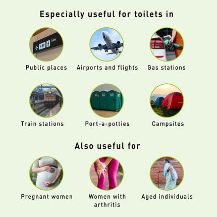 PEE BUDDY kartona pisuāra urinēšanas piltuve sievietēm, urinēšanai stāvus, urinēšanas palīglīdzeklis sievietēm, antibakteriāls, 10 urinēšanas piltuves sievietēm
