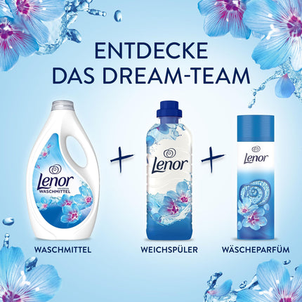 Lenor veļas smaržas April Fresh 275g, nepārtraukts svaigums līdz pat 12 nedēļām garderobē