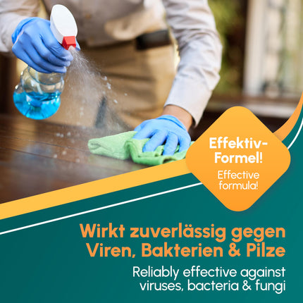 INOX® virsmu dezinfekcijas līdzeklis 5L – spirta bāzes virsmu dezinfekcijas līdzeklis visām gludām virsmām – ļoti efektīvs virsmu dezinfekcijas līdzeklis