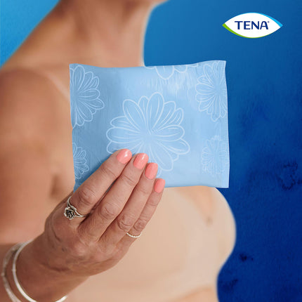 TENA Discreet Extra Plus - 96 ieliktņi mēneša iepakojumā (6 x 16 ieliktņi), individuāli iesaiņoti - sieviešu higiēniskie ieliktņi - mērenas urīnpūšļa vājuma un nesaturēšanas gadījumā