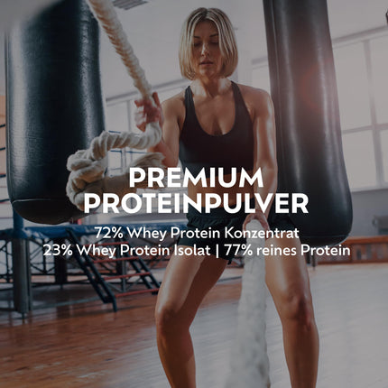 Foodspring - sūkalu proteīna pulveris ar vaniļas garšu – ar 23 g proteīna muskuļu veidošanai, perfekta šķīdība, ultrafiltrēts, bagāts ar BCAA un EAA – pilnvērtīga un garda garša (750 g)