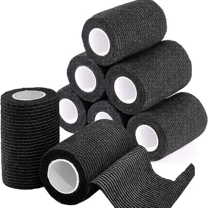 Pašlīmējošs pārsējs, 8 ruļļi x 7,5 cm x 4,5 m ģipša rullis, pārsēja materiāls, elastīgs pārsējs, pārsēja fiksācijas pārsējs, pašlīmējošs pārsējs