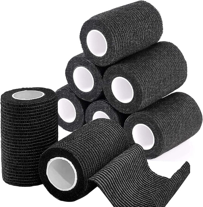 Pašlīmējošs pārsējs, 8 ruļļi x 7,5 cm x 4,5 m ģipša rullis, pārsēja materiāls, elastīgs pārsējs, pārsēja fiksācijas pārsējs, pašlīmējošs pārsējs