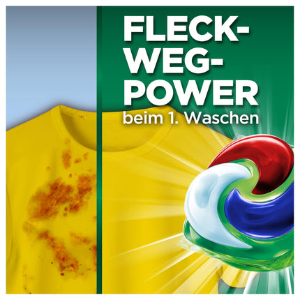 Ariel veļas mazgāšanas līdzekļa kapsulas "Viss vienā", šķidrā veļas mazgāšanas līdzekļa kapsulas, 50 mazgāšanas reizes, Universal+, spēcīga traipu noņemšana jau pēc pirmās mazgāšanas reizes