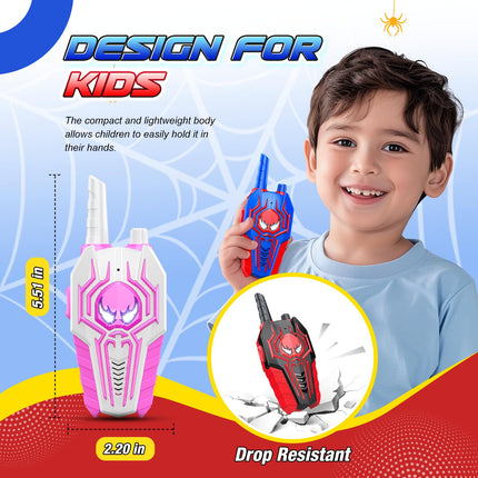 Toyokid bērnu rotaļlietas no 3 4 5 6 7 8 9 10 gadu vecumam zēnam, meitenei, rācijas bērniem dāvanas bērniem no 3 līdz 10 gadu vecumam, rācijas bērniem dārza rotaļlietas ārā dzimšanas dienas dāvana bērniem