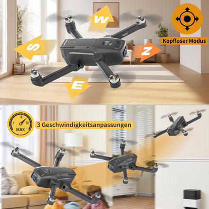 K610 GPS drons ar kameru 4K S0NY IMX SD karte profesionāls drons pieaugušajiem, 4K RC AI droni ar automātisku atgriešanos mājās, zem 249 g, GPS droni ar bezkontaktu motoru, sekojiet man, intereses punkts iesācējiem