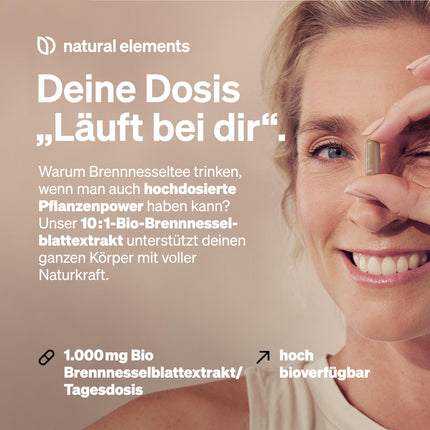 Organiskā nātre – 180 kapsulas – 10:1 nātru lapu ekstrakts – vegāns, augsta deva, bez nevajadzīgām piedevām – ražots Vācijā un laboratorijā pārbaudīts