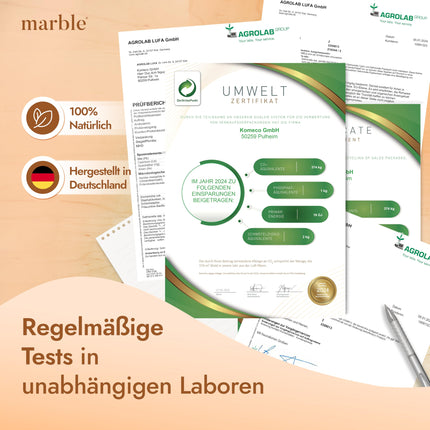 marble® kolagēna pulveris 500 g - kolagēna peptīdi ādas mirdzumam - 60 dienu bezriska izmēģinājums - augstas devas aminoskābju komplekss - kolagēna pulveris kartona traukā bez plastmasas karotes - bezgaršīgs