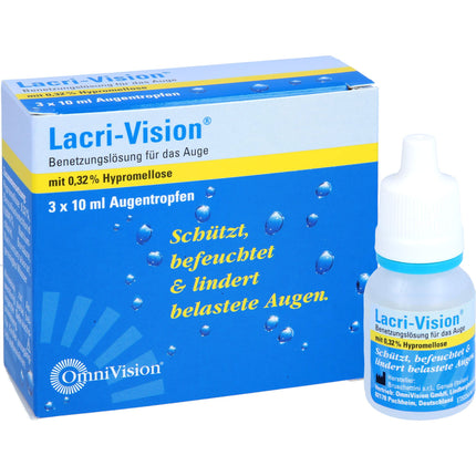 LACRI-VISION acu pilieni 3 x 10 ml