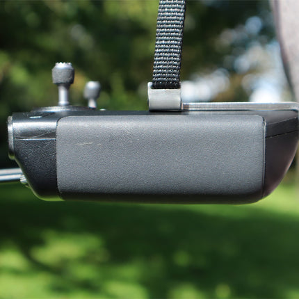 Robotiska plecu siksna ar horizontālu piekari no nerūsējošā tērauda DJI Smart Controller kontrolierim, siksniņa tālvadības pultij