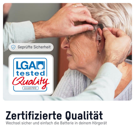 ANSMANN dzirdes aparātu baterijas, 312. tipa, brūnas, P312 ZL3 PR41, 60 gab., cinka-gaisa 1,4 V, uzglabāšanas iepakojums, dzirdes aparātu baterijas, viegli aizsniedzamas