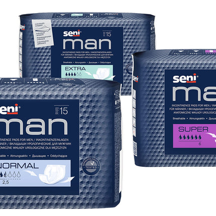 Seni Man Super, 5. līmenis - urīna nesaturēšanas, urīnpūšļa vājuma un apgrūtinātas urinēšanas ārstēšanai vīriešiem
