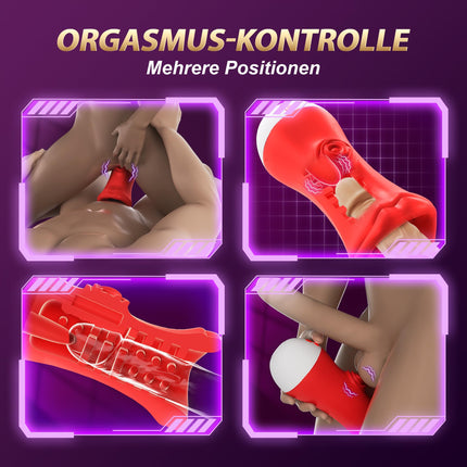 Pangpangmi elektriskā masturbācija vīriešiem, seksa rotaļlietas vīriešiem, solo masturbators ar 9 vibrācijām, 9 laizāmiem dzimumlocekļa galviņas vibratoriem, seksa rotaļlietas, vibratoru komplekti vīriešiem, pāru masturbatori