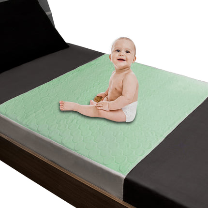 A&amp;F Nesaturēšanas ieliktnis - 4 slāņi - Uzsūkšanas spēja līdz 26280 ml/m² - Mazgājams nesaturēšanas ieliktnis - Mazgājams nesaturēšanas ieliktnis (2 iepakojums ar spārniņiem, 75 x 90)