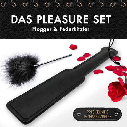 Liebesfreunde® Sex Paddle iesk. Spalvu kutinātājs, BDSM pātagas seksa rotaļlieta pāriem, SM pātaga, crop, bondage aksesuārs