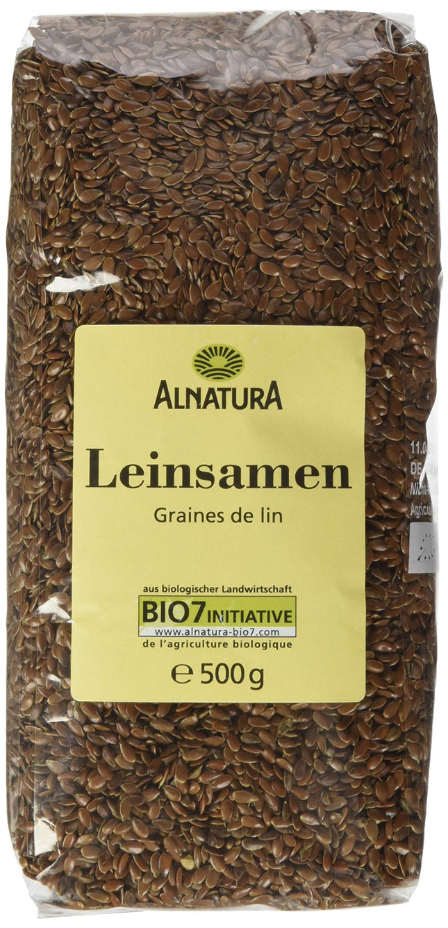 Alnatura organiskās linsēklas, 500g