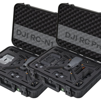 TomCase futrālis “Ready to Fly” DJI Mavic 3 / Mavic 3 Classic/Mavic 3 Pro, DJI RC/RC Pro vai standarta kontrolierim; Ūdensizturīgs ECO aizsargapvalks – Ražots Vācijā (RTF)
