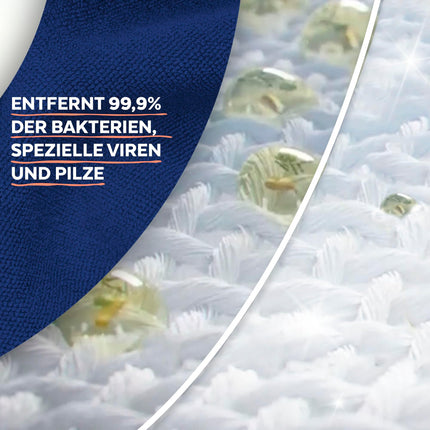 Sagrotan veļas higiēnas skalošanas līdzekļa Heavenly Fresh uzpildes – dezinfekcijas skalošanas līdzeklis higiēniski tīrai un svaigai veļai – 5 x 1,2 l tīrīšanas līdzekļi praktiskā izdevīgā iepakojumā