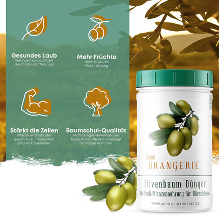 My Orangery olīvkoku mēslojums [1kg] - augstākās kvalitātes augu mēslojums - Izvairieties no gataviem šķidrajiem mēslojumiem augiem - olīvkoku mēslojums