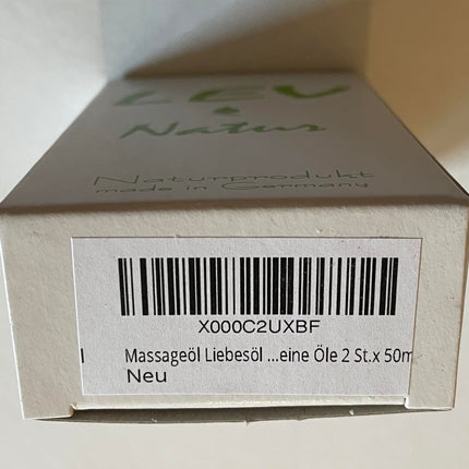 Lev-Natur masāžas eļļas mīlestības eļļas dāvanu komplekts erotiskā eļļa, dabīgs produkts tieši no ražotāja, tikai augstas kvalitātes dabīgās eļļas 2 gab. 50 ml
