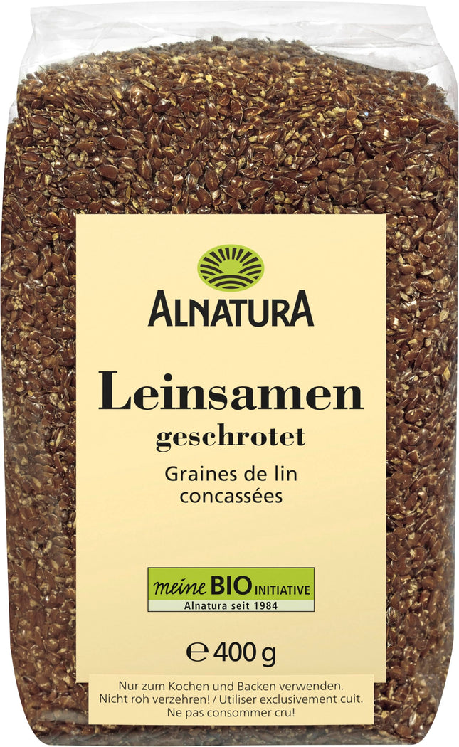 Alnatura organiskās maltās linsēklas, 400 g