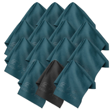 Briļļu tīrīšanas lupatiņas 14 gabalu iepakojumā - mikrošķiedras lupatiņas īpašā izmērā 20x20cm