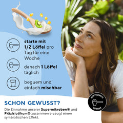 fairment Präzisiotikum® - Premium šķiedru komplekss | Viegli lietojams | Izstrādāts kopā ar ekspertiem | Bez piedevām | Bez laktozes, bez glutēna | 30 dienu krājumi | 150 g šķiedrvielu pulvera