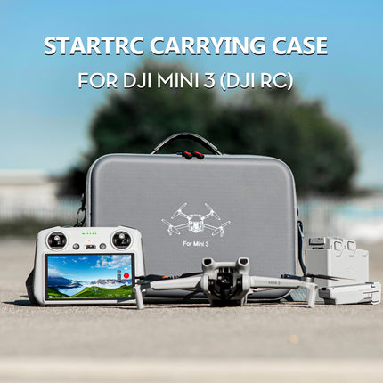 STARTRC Mini 3 Pro pārnēsāšanas soma, pārnēsājama ceļojumu soma DJI Mini 3 drona piederumiem (Mini 3 Pro RC)